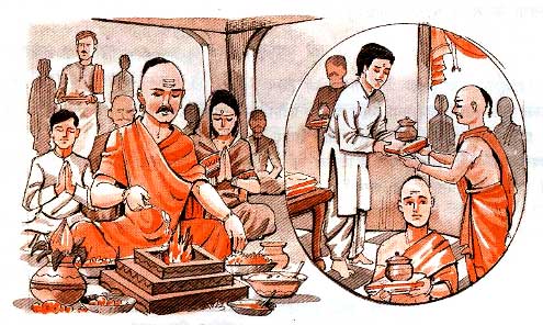 brahman hi puja kyu karte hai aur dakshina lete hai