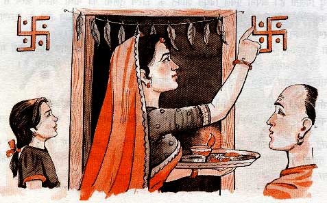 swastik kyon banaya jata hai swastik kyon banaya jata hai